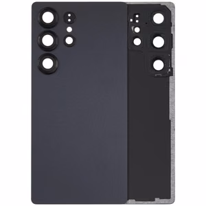 Aizmugurējais vāks saderīgs ar Samsung S938 S25 Ultra / Titanium Jet Black / (ar kameras lēcu) OEM