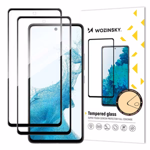Wozinsky Full Glue rūdīts stikls Samsung Galaxy S26 Ultra saderīgs ar pirkstu nospiedumu lasītāju