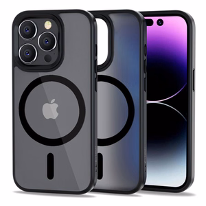 Tech-Protect MagMat Magnētiskais viedtālruņa apvalks iPhone 14 Pro Max - matēts melns