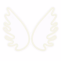Neon PLEXI LED WINGS balts FPNE09X Forever Light