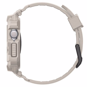 SPIGEN RUGGED ARMOR maciņš ”PRO” V2 APPLE WATCH 10 / 11 (46 MM) DUNE BEIGE