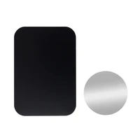 Zīmīte magnētiskajam auto turētājam melna un sudrabaina