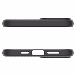 Spigen Liquid Air viedtālruņa apvalks iPhone 15 Plus - matēts melns