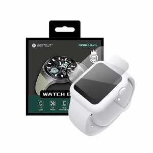 Ekrāna aizsargstikls Bestsuit Flexible Hybrid Glass 5D priekš Samsung Galaxy Watch 4 Classic 42mm