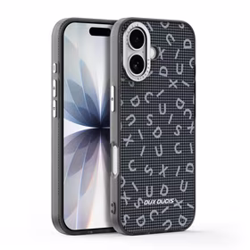 DUX DUCIS maciņš MORO priekš IPHONE 17 melns