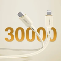 Dudao L7SCL USB-C - Lightning kabelis 30W 1m - bēšs