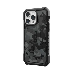 UAG Pathfinder MagSafe viedtālruņa apvalks iPhone 15 Pro Max - melns kamuflāža