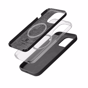 Crong Color Cover Magnetic MagSafe vāciņš ierīcei iPhone 15 Pro, titāna krāsā