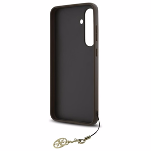 Guess GUHCS24FEGF4GBR S24 FE S721 brūns/brūns cietais apvalks 4G Piekariņu Kolekcija
