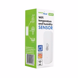 GreenBlue GB737 – iekštelpu Wi-Fi temperatūras un mitruma sensors, 3,0 V, 2× LR03