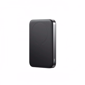 Joyroom JR-PBM12 внешний аккумулятор 10000mAh 22.5W совместимый с MagSafe, беспроводная зарядка 15W, с кольцевой подставкой - Чёрный