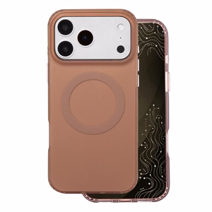 Tecto Shield Mistiq Mag vāciņš iPhone 17 Pro Max 6,9" / 18 Pro Max 6,9", brūns