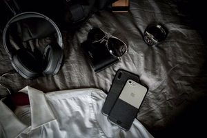 X-Doria Dash Leather vāciņš ierīcei iPhone X, melns