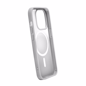 Puro Gradient magnētiskais silikona viedtālruņa apvalks iPhone 15 Pro - sudraba