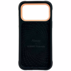 Melns NIMMY STILĪGS SUNS AR BRILLĒM vāciņš modelim IPHONE 18 Pro/17 Pro