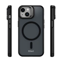 Etteri Morning Fog maciņš for iPhone 13 6,1" melns