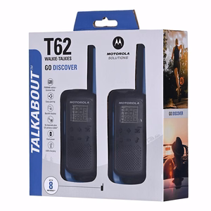 Motorola Talkabout T62 dubultpakete + lādētājs zils