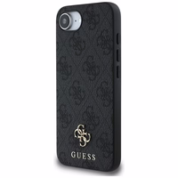 Guess 4G Small 4G and Classic MagSafe viedtālruņa apvalks iPhone 16e - melns