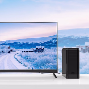 Orico XD-DITV DVI 24+1–VGA, Full HD kabelis, 5 m – melns