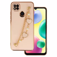 Trend viedtālruņa apvalks Xiaomi Redmi 10A dizains 3 gaiši rozā