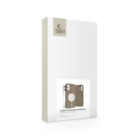 Tech-Protect šķidro silikonu Magnētiskais viedtālruņa apvalks iPhone 16 - brūns (m)
