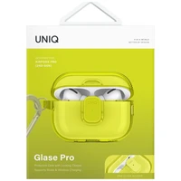 Uniq Glase Pro apvalks AirPods Pro 2 - dzeltens