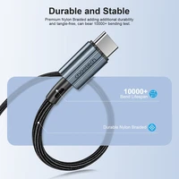 USB kabelis Choetech XCC-1015 USB-C uz USB-C PD60W 2,0 m melns