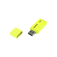GOODRAM UME2 USB atmiņa - 8GB USB 2.0 DZELTENA