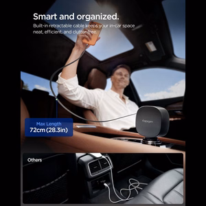 Spigen EV603BT 60W auto lādētājs - melns