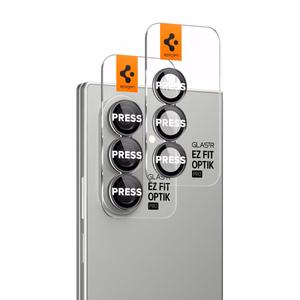 Spigen Optik Pro HD Glas.TR EZ Fit 2-gab. komplekts kameras aizsardzībai Samsung Galaxy Z Fold 7 - melns