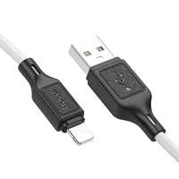 Kabelis USB-A uz Lightning Hoco 2,4A 1 m X90 balts
