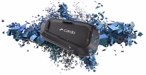 Cardo Spirit HD Duo motocikla interkoms 2 kanāli 600 m melns