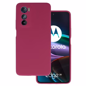 Viedtālruņa apvalks no silikona Lite Motorola Edge 30 sarkans