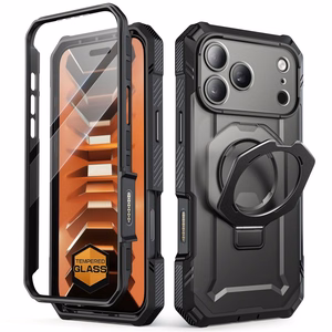 Supcase Grip Pro Mag MagSafe vāciņš iPhone 18 Pro Max / 17 Pro Max – melns