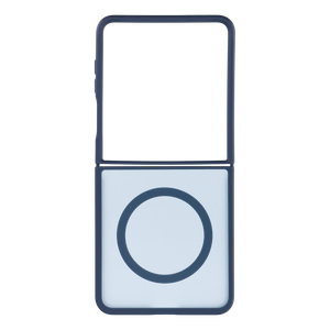 Tumši zils 4sF-S Acrylic vāciņš ar MagSafe atbalstu Samsung Galaxy Z Flip8 tālrunim