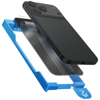 Uniq Optix Exofit Privātuma rūdītais aizsargstikls iPhone 17 Pro Max ar uzlikšanas rīku