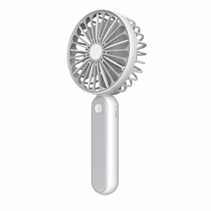 Platinet desk fan (rechargeable 1200mAh 3W) white