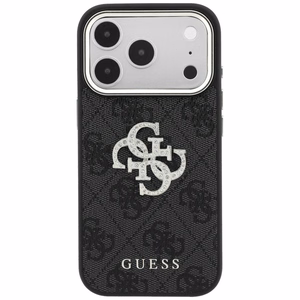 Maciņš IPHONE 18 Pro /17 Pro (Big Strass Logo 4G) (krāsa: brūna)