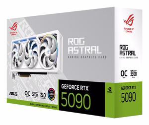 ASUS ROG Astral - -RTX5090-O32G-Balts NVIDIA GeForce RTX 5090 32 GB GDDR7