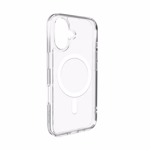 Puro Lite Mag Magnētiskais Silikona viedtālruņa apvalks iPhone 16 - Caurspīdīgs