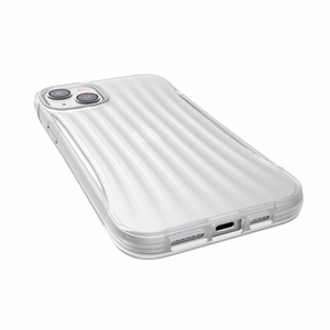Raptic X-Doria Clutch viedtālruņa apvalks iPhone 14 Plus aizmugure caurspīdīga