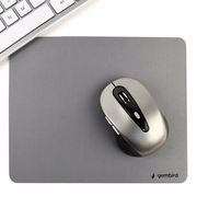 Gembird MP-S-G mouse pad, microguma, pelēks