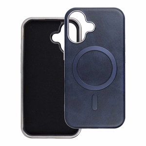 Case for iPhone 16 PRO Gentleman Mag Cover compatible with MagSafe navy blue