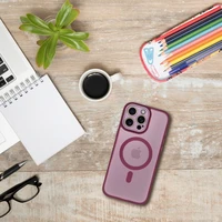 VARIETE MAG COVER magnētiskais viedtālruņa apvalks, savietojams ar MagSafe, IPHONE 13, violets