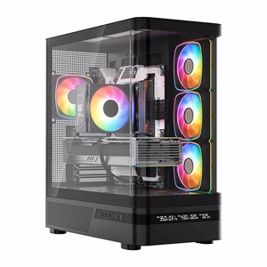 MODECOM Volcano AQ200 ARGB Midi melns