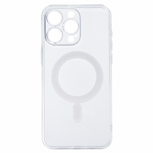 TEL PROTECT MagSilicone viedtālruņa apvalks Iphone 15 Pro Max, caurspīdīgs