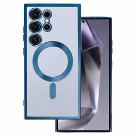 Magnētiskais MagSafe apvalks Samsung Galaxy S22 Plus - zilais