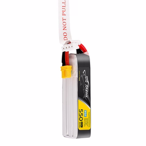 Tattu 3s 550 mAh 95C 11,4 V HV Lipo akumulators ar XT30 spraudni un garo savienotāju