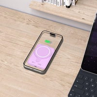 Tech-Protect LifeMag MagSafe PB10 5000mAh Portatīvais lādētājs (m) - rozā