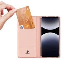 Futrālis Dux Ducis Skin Pro Xiaomi Redmi Note 14 Pro 4G rose-gold